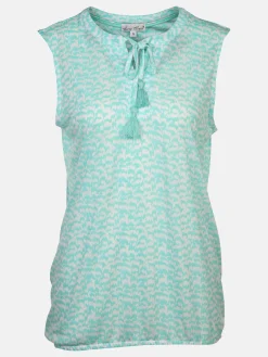 Damen Lisa Tossa Damen Top im Alloverprint