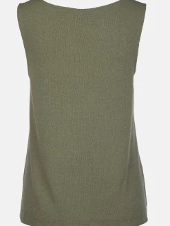 Damen Lisa Tossa Damen Top in Boucle-Optik