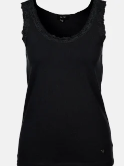 Damen Sure Damen Top mit Spitzendetail