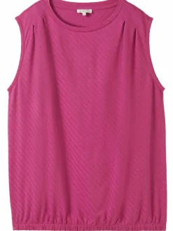 Damen Tom Tailor Damen Top mit Struktur