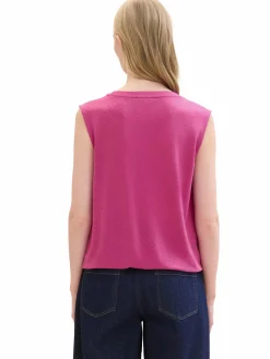 Damen Tom Tailor Damen Top mit Struktur