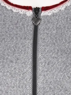 Damen Brandl Tracht Damen Trachten Cardigan mit Spitzenbordüre