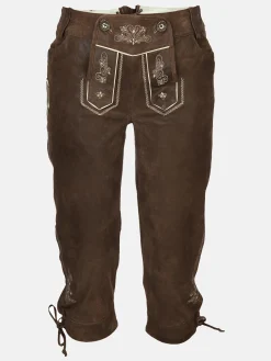 Damen Brandl Tracht Damen Trachten Echtlederhose mit Stickerei