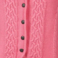 Damen Brandl Tracht Damen Trachten Strickcardigan mit Zopfmuster