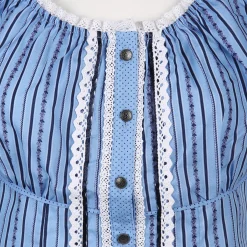 Damen Brandl Tracht Damen Trachtenbluse mit Spitzenbesatz