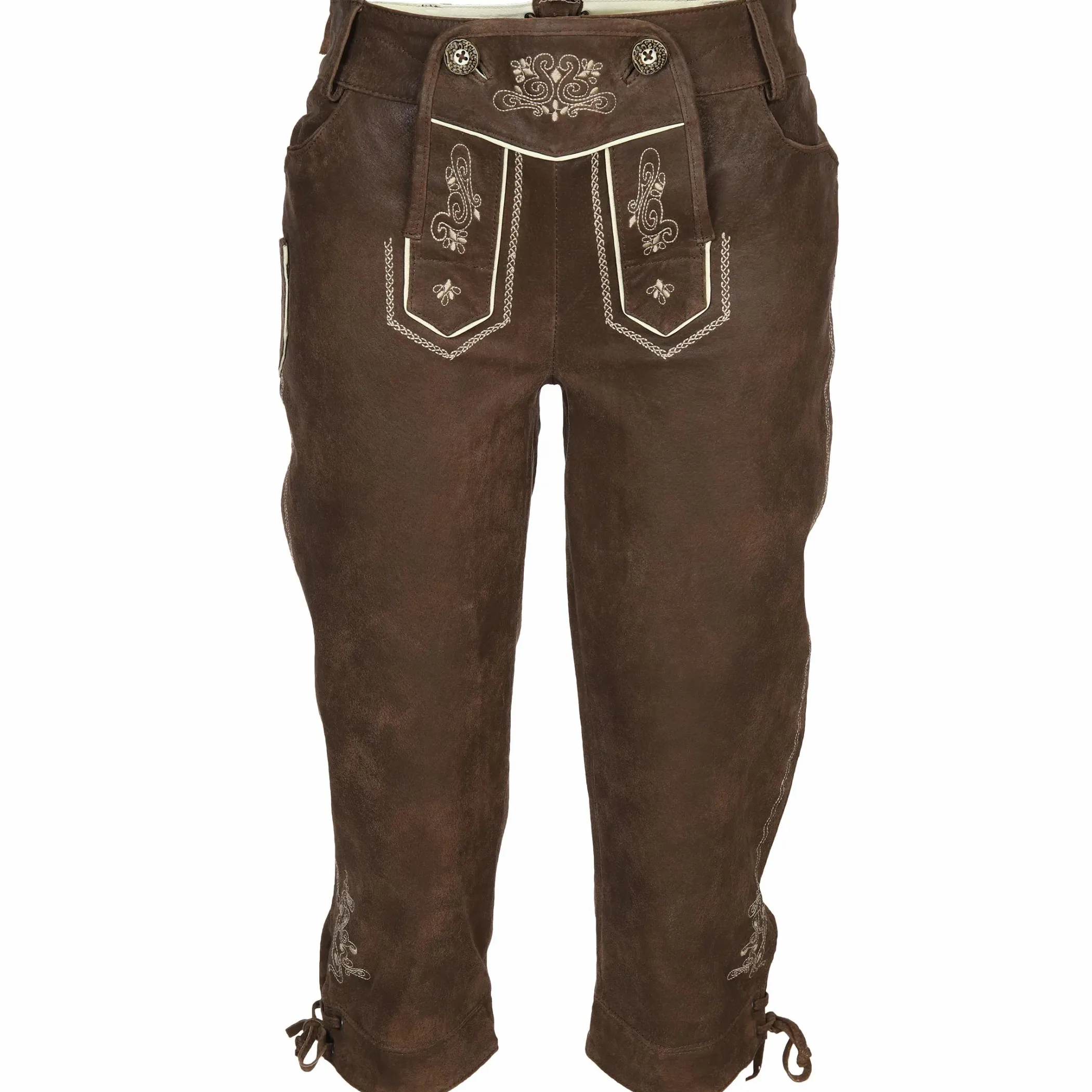 Damen Brandl Tracht Damen Trachtenhose in Echtleder