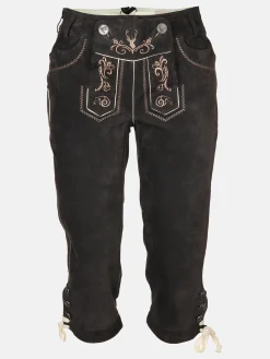 Damen Brandl Tracht Damen Trachtenhose in Echtleder