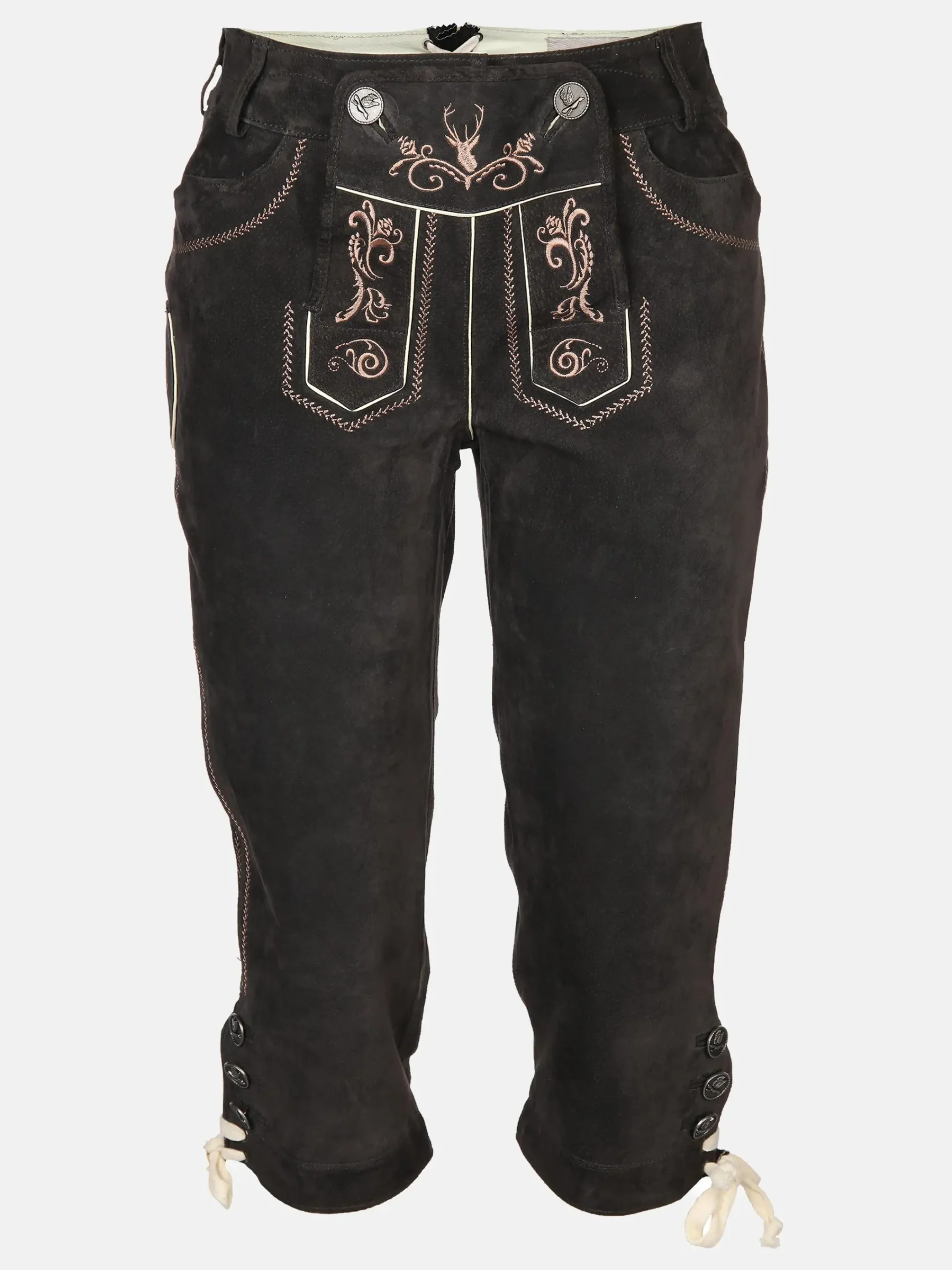 Damen Brandl Tracht Damen Trachtenhose in Echtleder