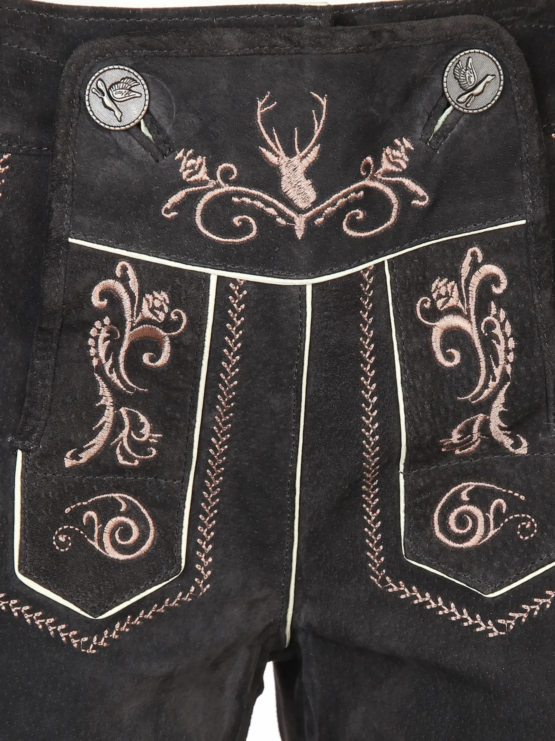 Damen Brandl Tracht Damen Trachtenhose in Echtleder