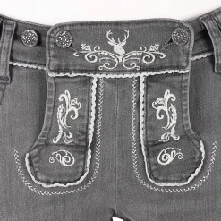 Damen Brandl Tracht Damen Trachtenjeans in Caprilänge