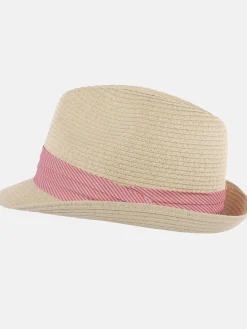 Damen Sure Damen Trilby Hut mit Zierband