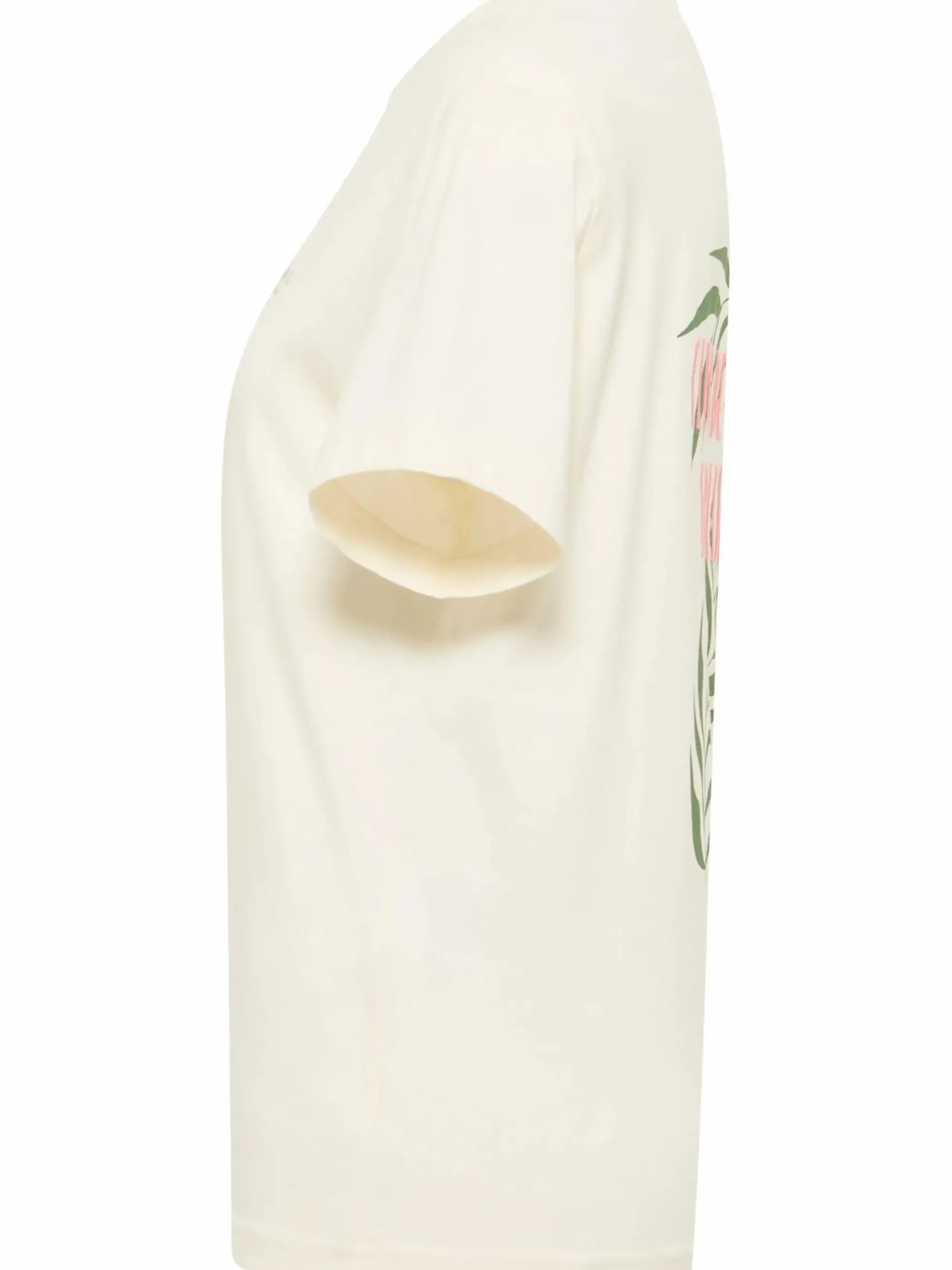 Damen Mustang Damen T-Shirt "Floris" mit tropischem Print