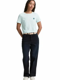 Damen Tom Tailor Damen T-Shirt im Streifenlook