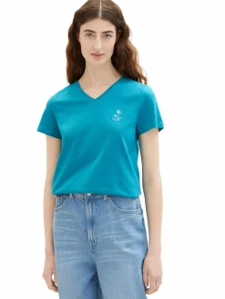 Damen Tom Tailor Damen T-Shirt im Streifenlook