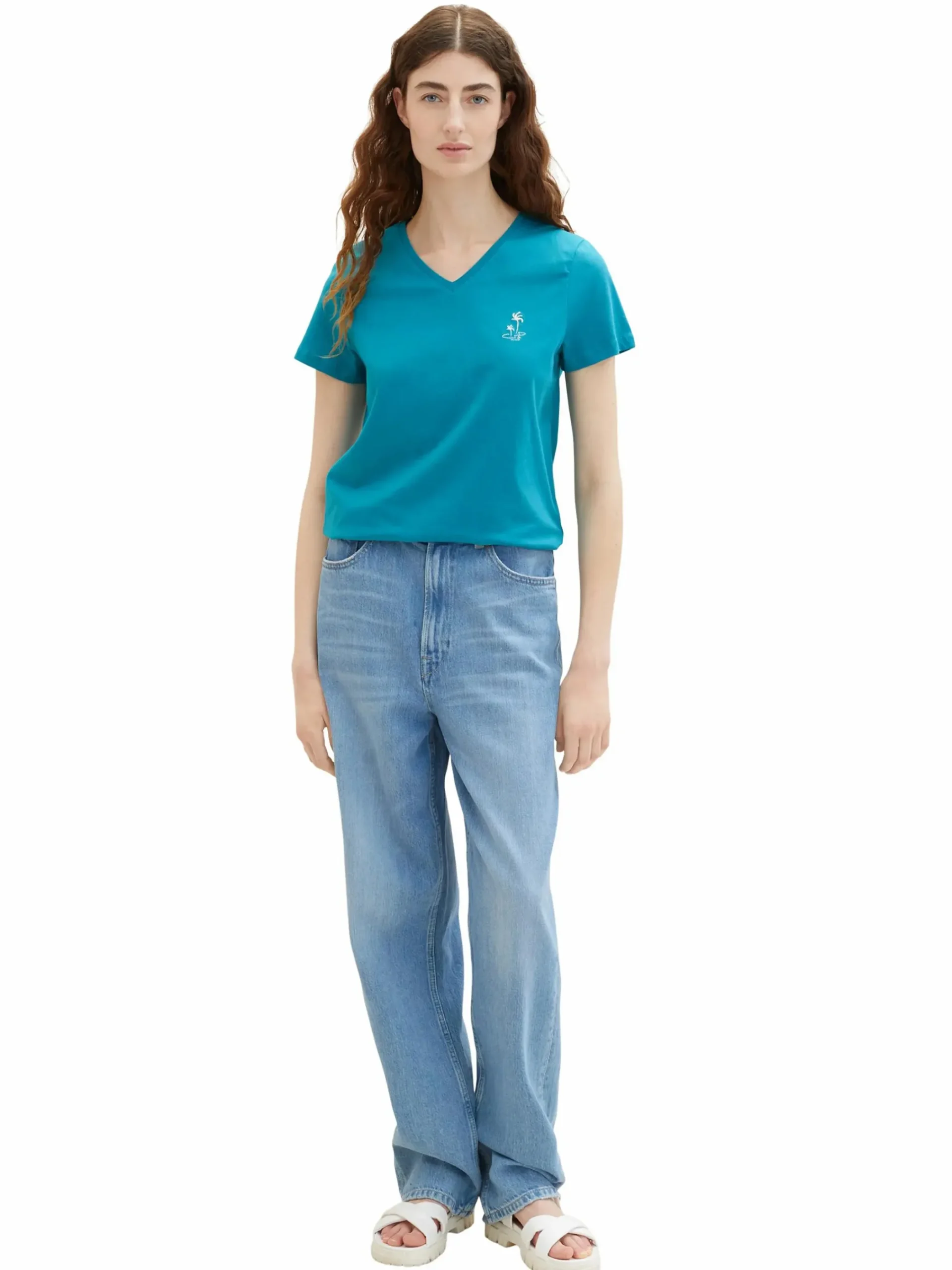 Damen Tom Tailor Damen T-Shirt im Streifenlook