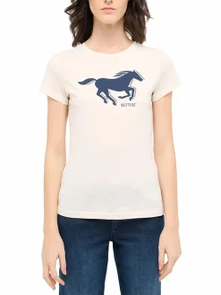 Damen Mustang Damen T-Shirt 