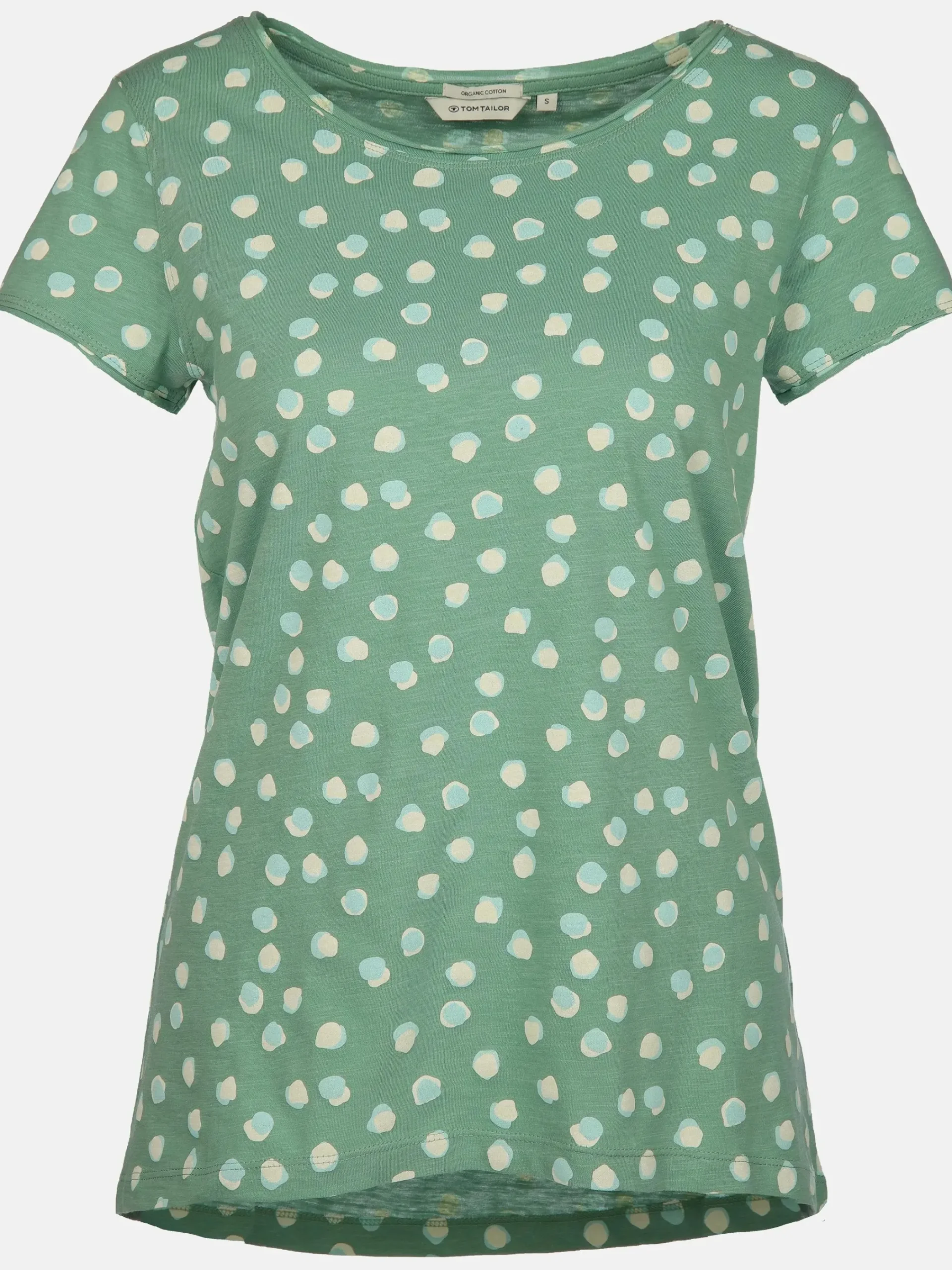 Damen Tom Tailor Damen T-Shirt mit Punkten