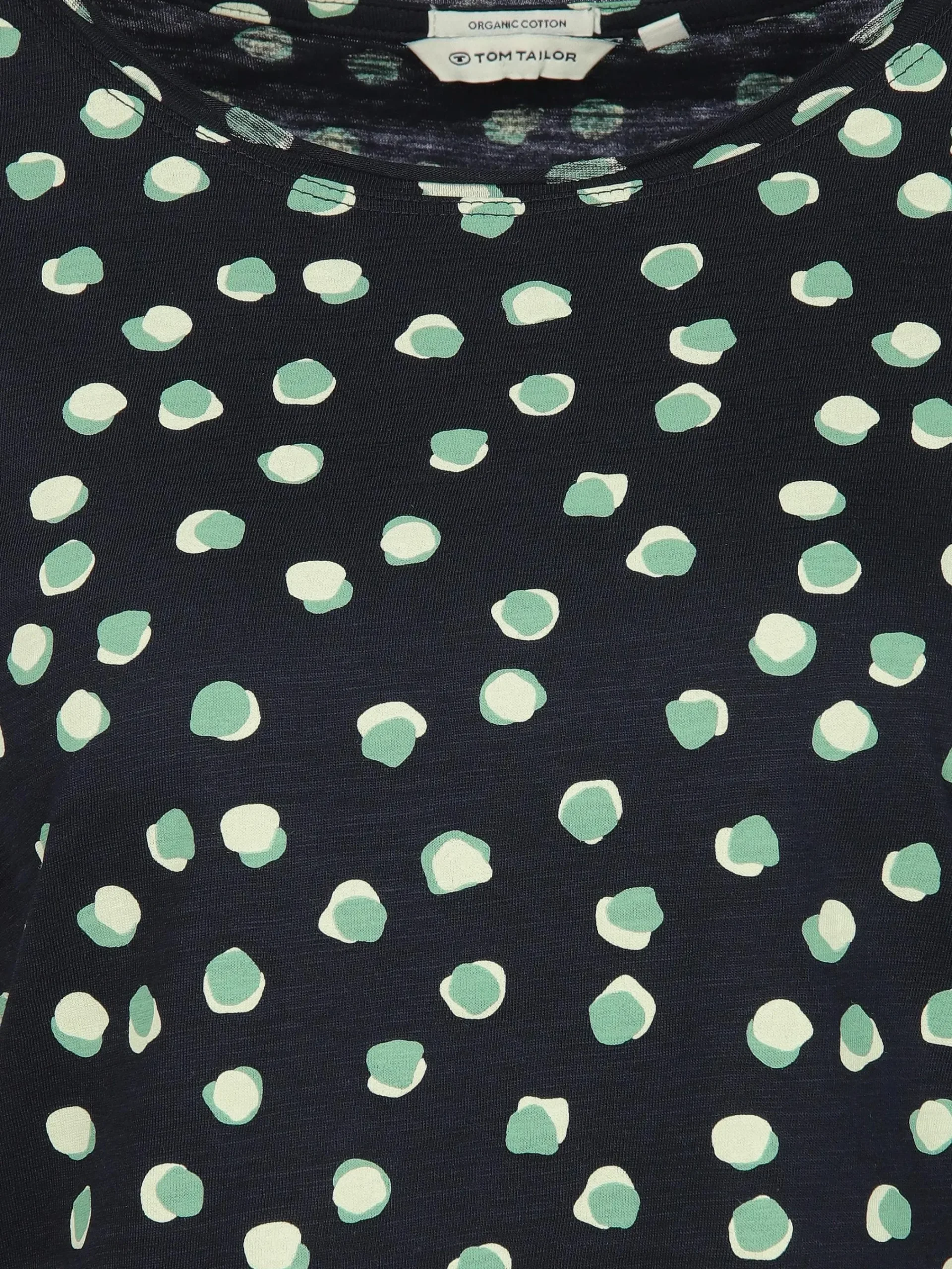 Damen Tom Tailor Damen T-Shirt mit Punkten