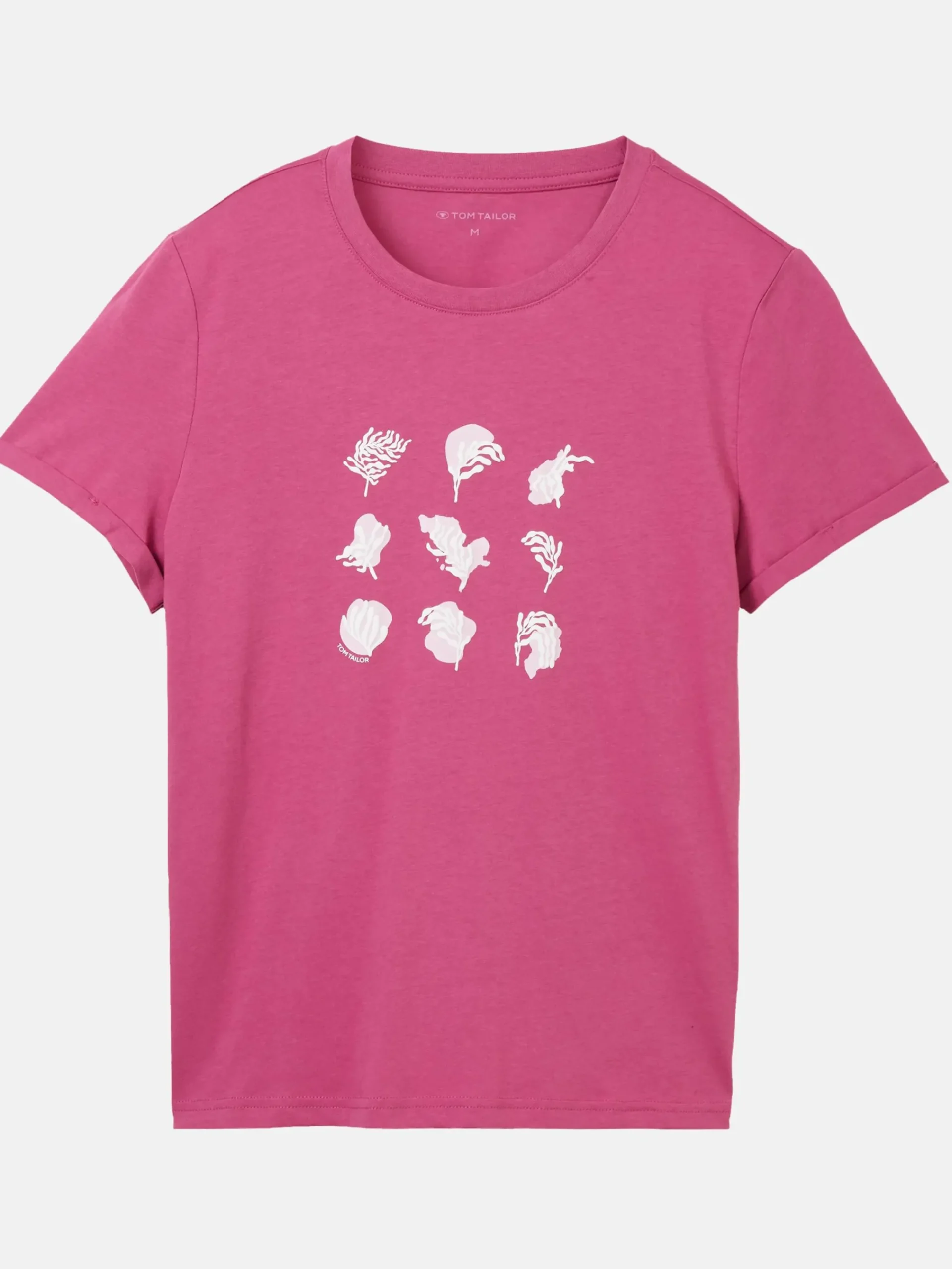 Damen Tom Tailor Damen T-Shirt mit Rubber Print