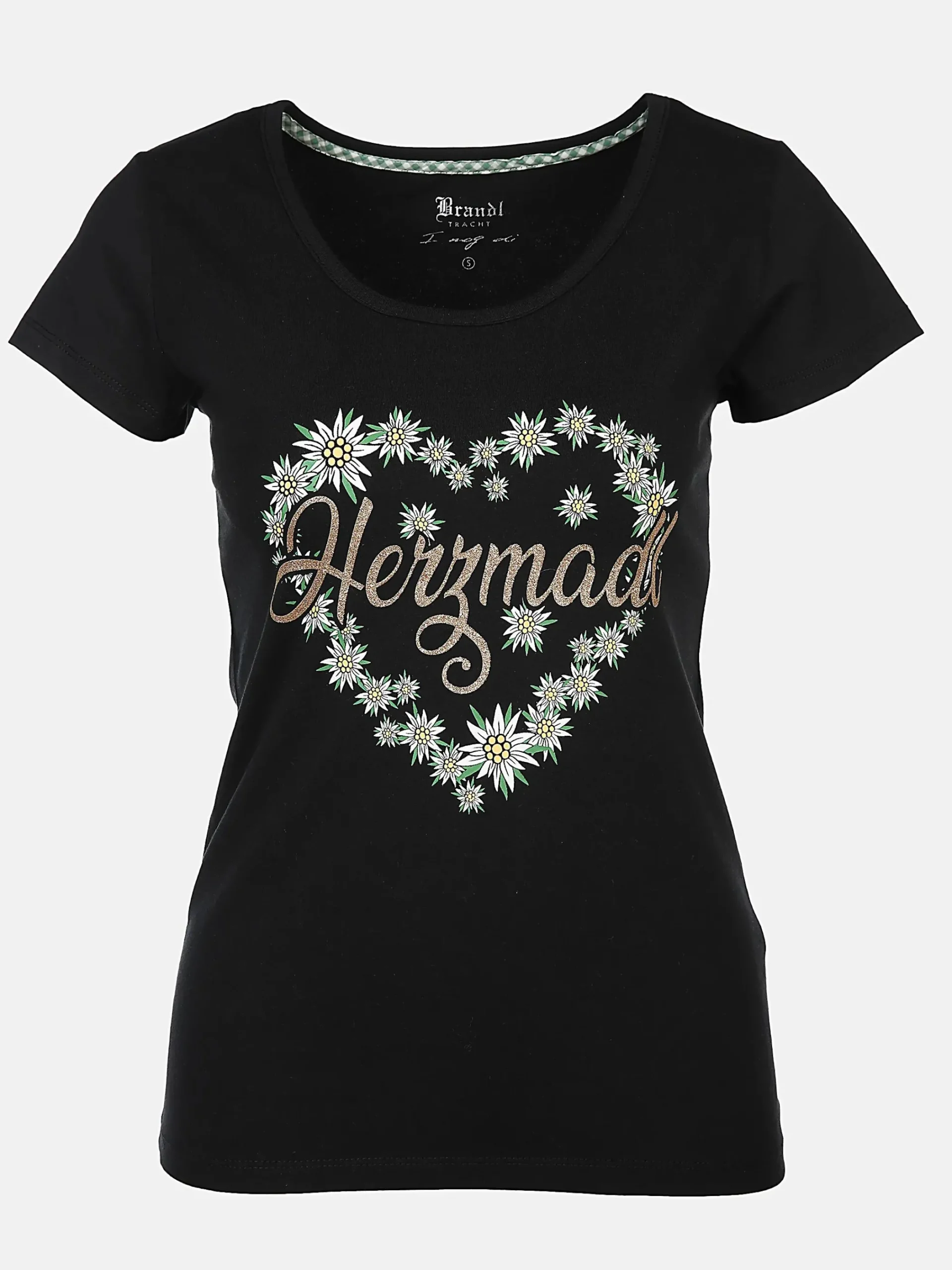 Damen Brandl Tracht Damen T-Shirt mit Trachtenmotiv