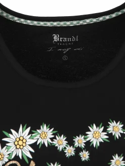 Damen Brandl Tracht Damen T-Shirt mit Trachtenmotiv