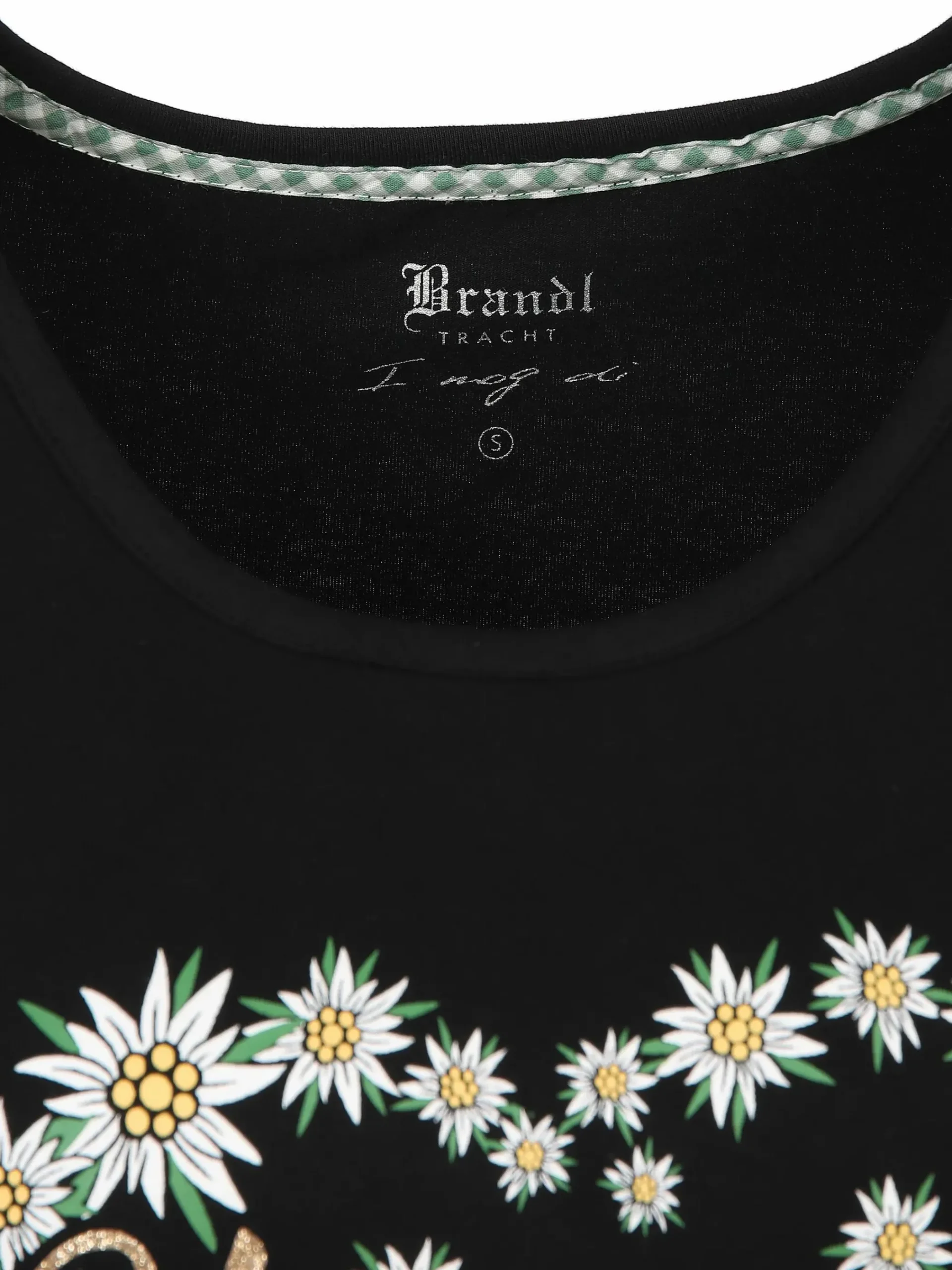Damen Brandl Tracht Damen T-Shirt mit Trachtenmotiv