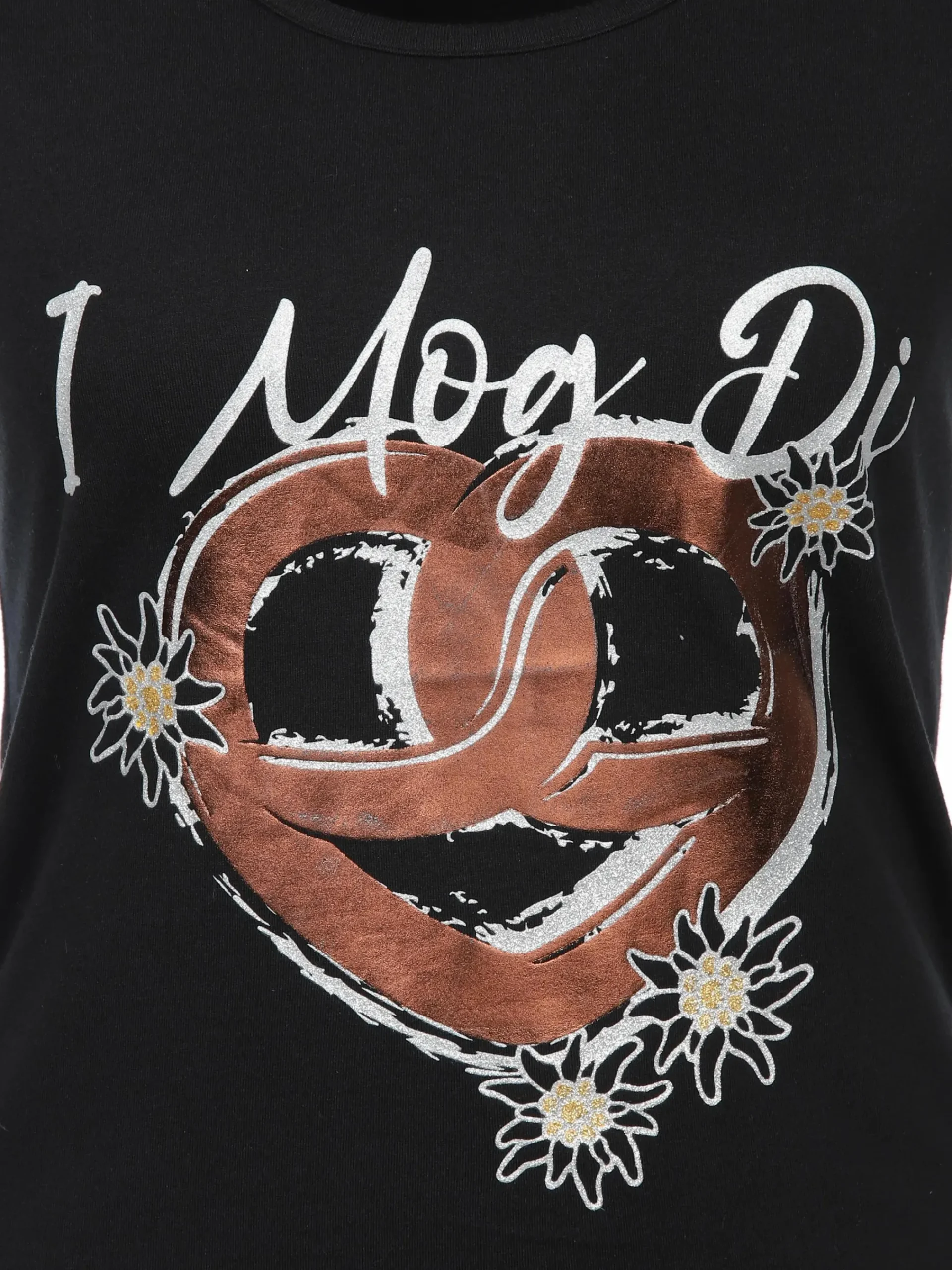 Damen Brandl Tracht Damen T-Shirt mit Trachtenmotiv