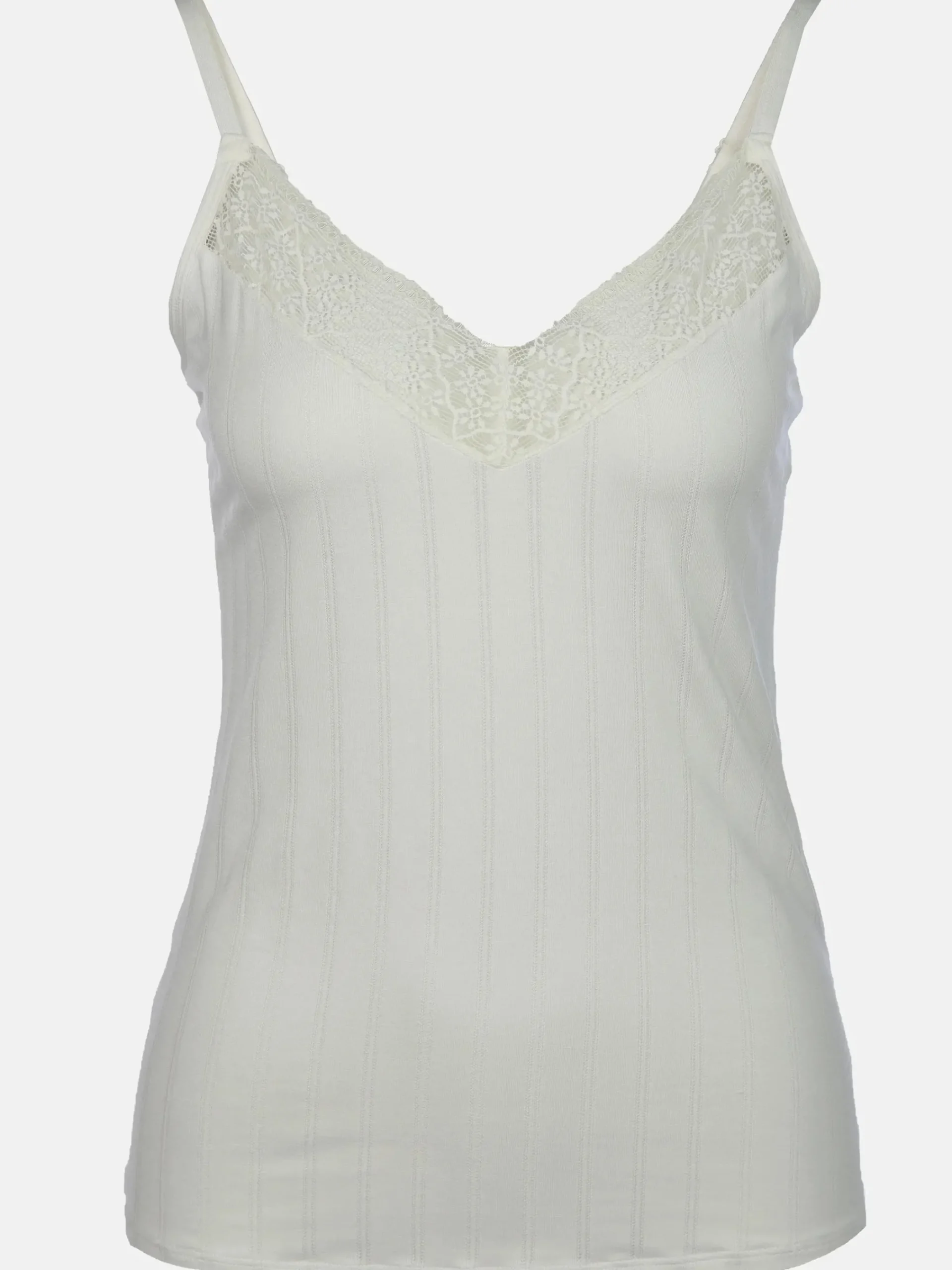 Damen Sure Damen Unterhemd mit Spitze