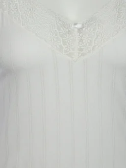 Damen Sure Damen Unterhemd mit Spitze