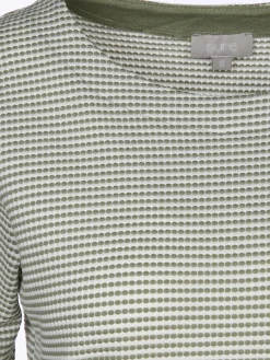 Damen Sure Damen Wabenstrukturshirt mit Streifen