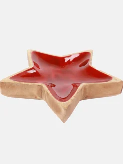 Weihnachten Deko Schale in Sternform, 20cm