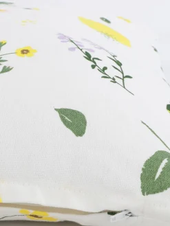 Dream House Dekokissen mit kleinem Zitronenprint, 45x45cm, mit Füllung