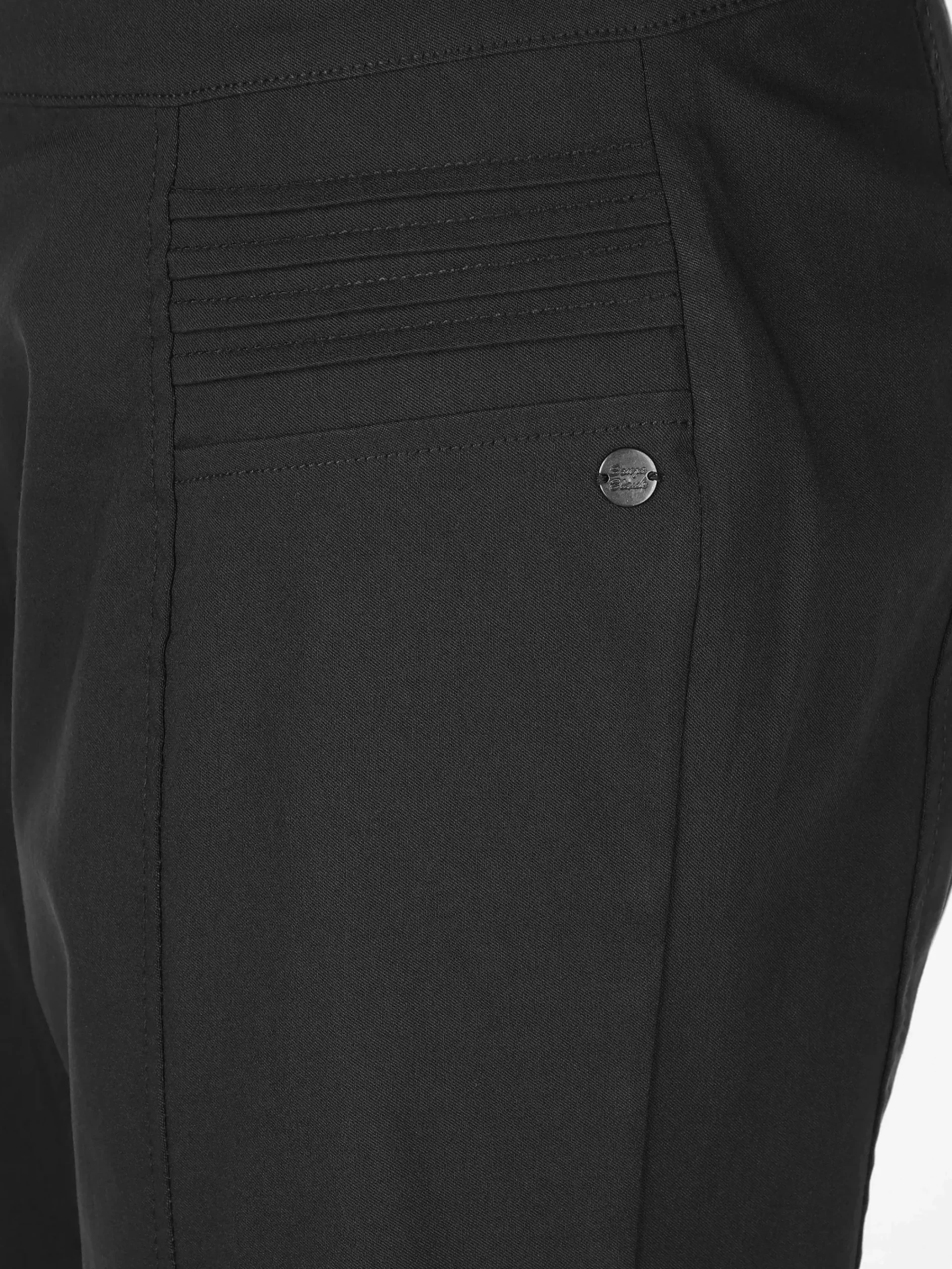 Damen Sonja Blank Große Größen 7/8 Hose mit Mittelnähten