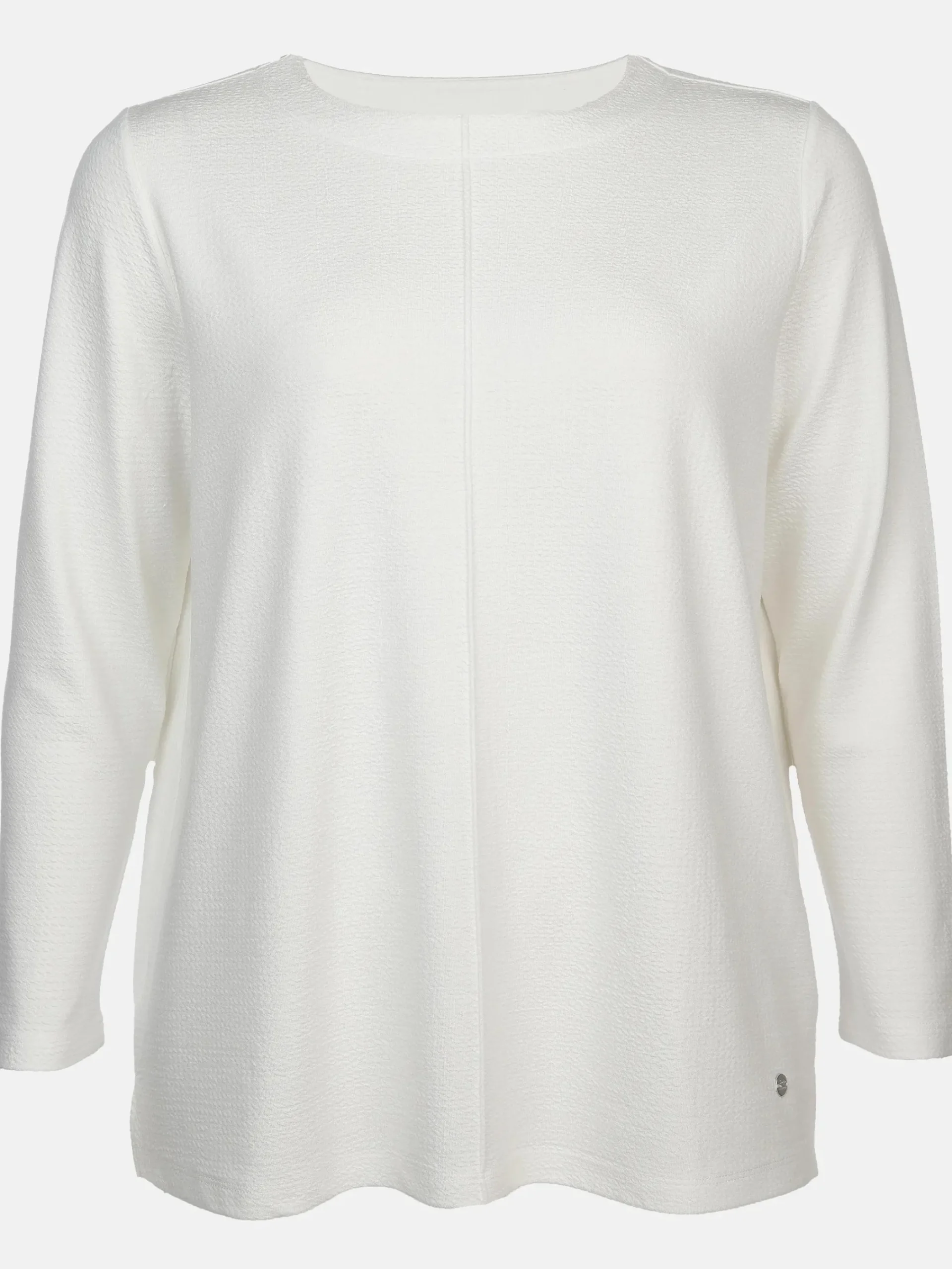 Damen Sonja Blank Große Größen Jacquardshirt