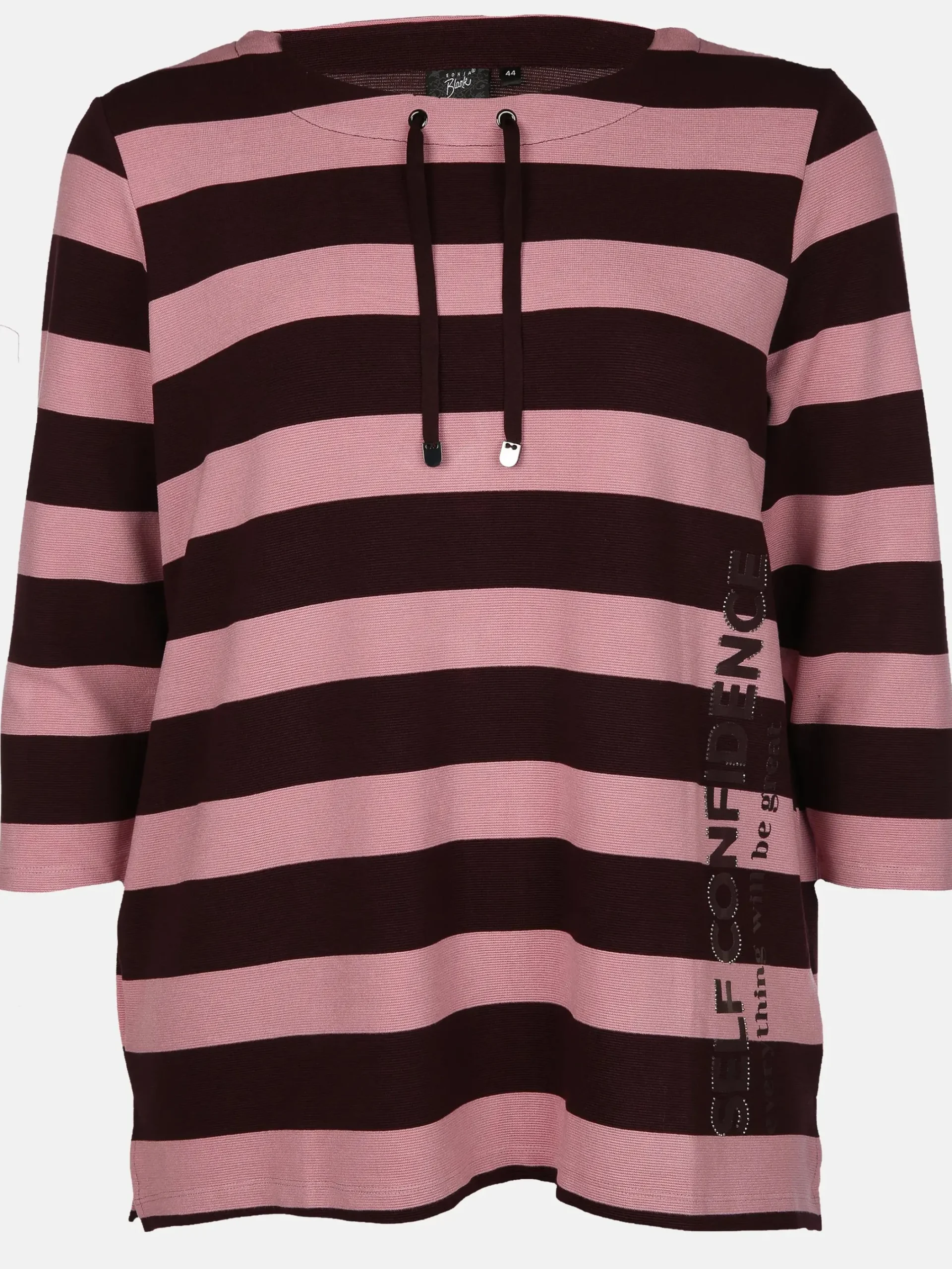 Damen Sonja Blank Große Größen Ringelshirt