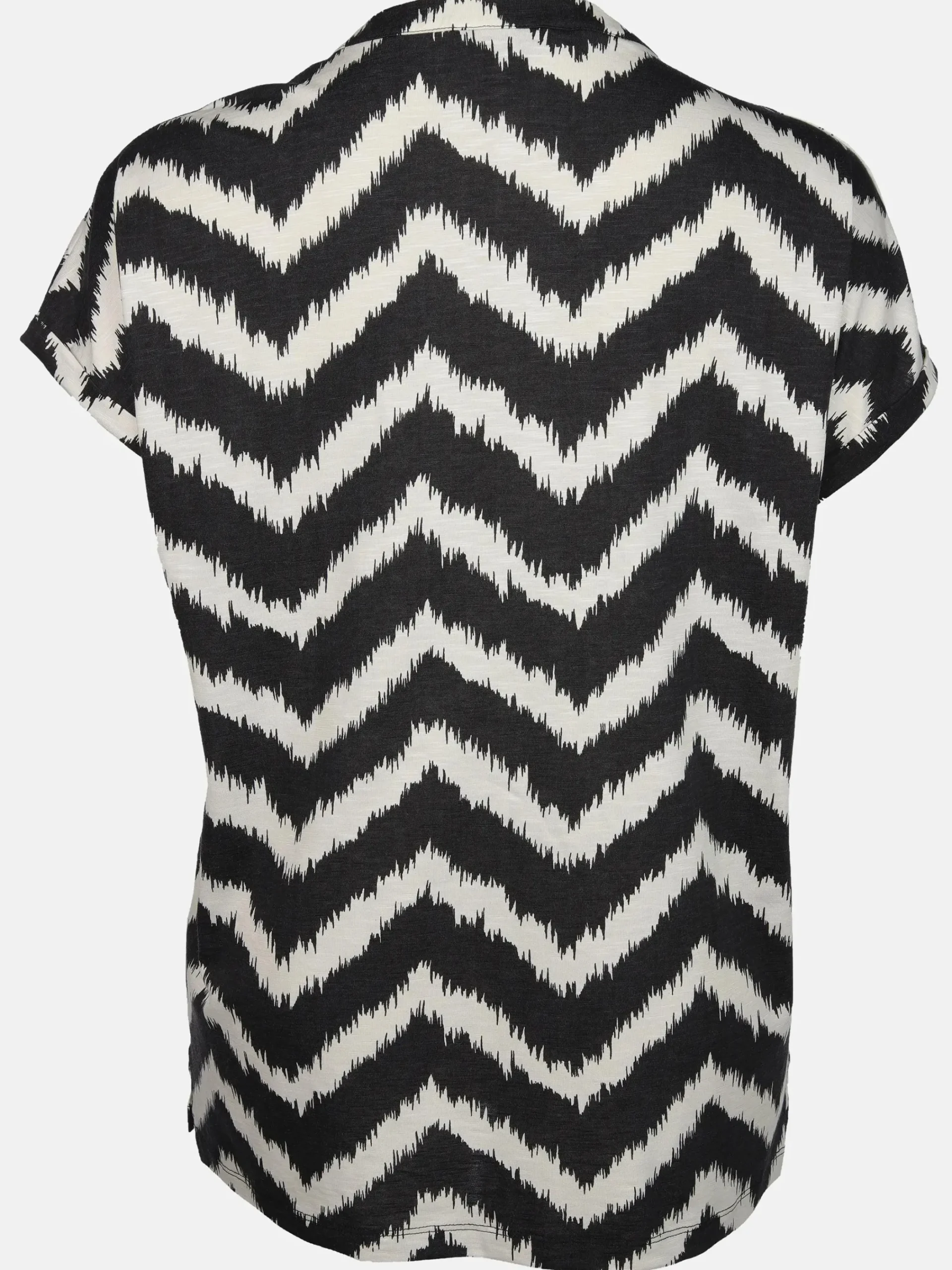 Damen Sonja Blank Große Größen Shirt mit Streifen-Design