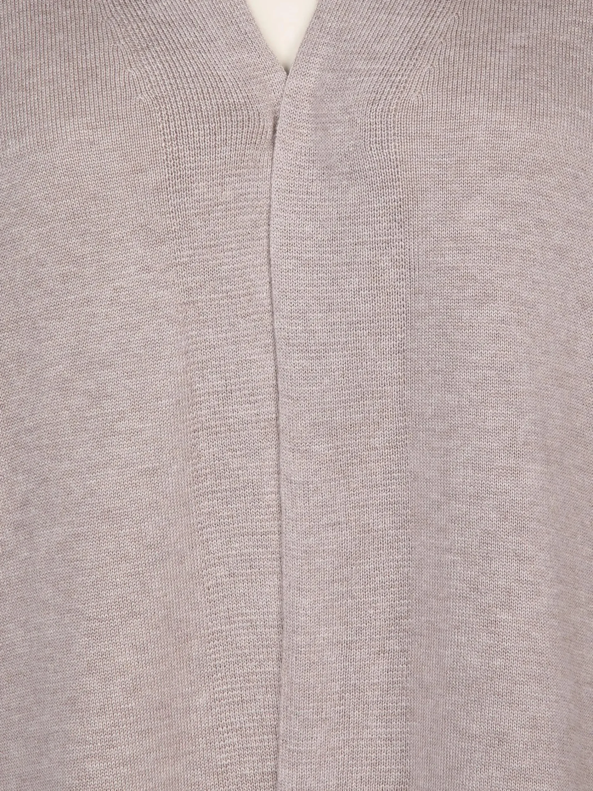 Damen Sonja Blank Große Größen Strickcardigan