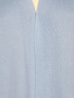 Damen Sonja Blank Große Größen Strickcardigan