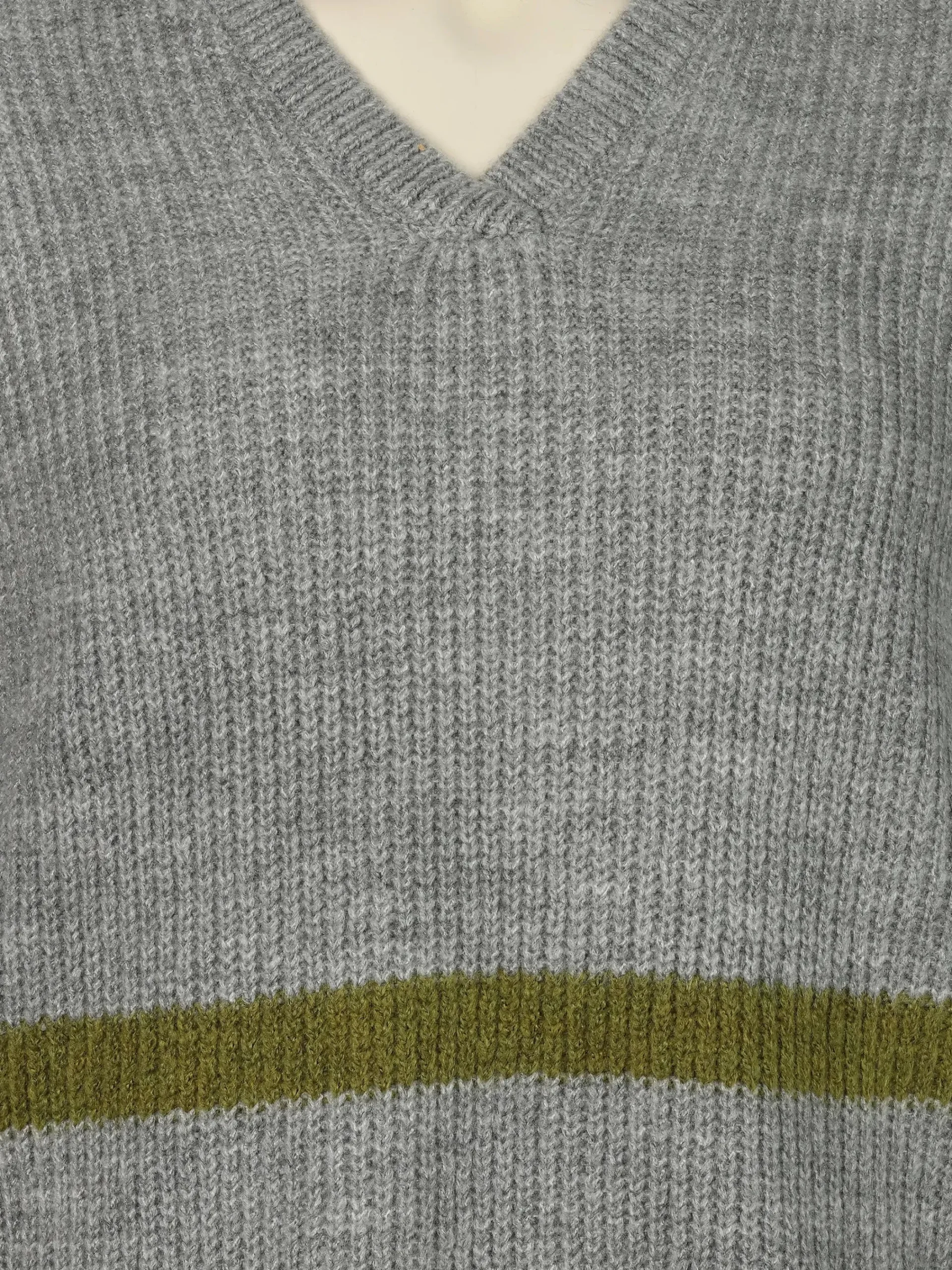 Damen Sonja Blank Große Größen Strickpullover