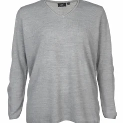 Damen Sonja Blank Große Größen Strickpullover "Cashmere-Like"