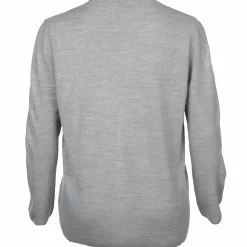 Damen Sonja Blank Große Größen Strickpullover "Cashmere-Like"