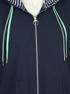 Damen Sonja Blank Große Größen Sweatcardigan