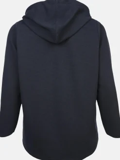 Damen Sonja Blank Große Größen Sweatcardigan