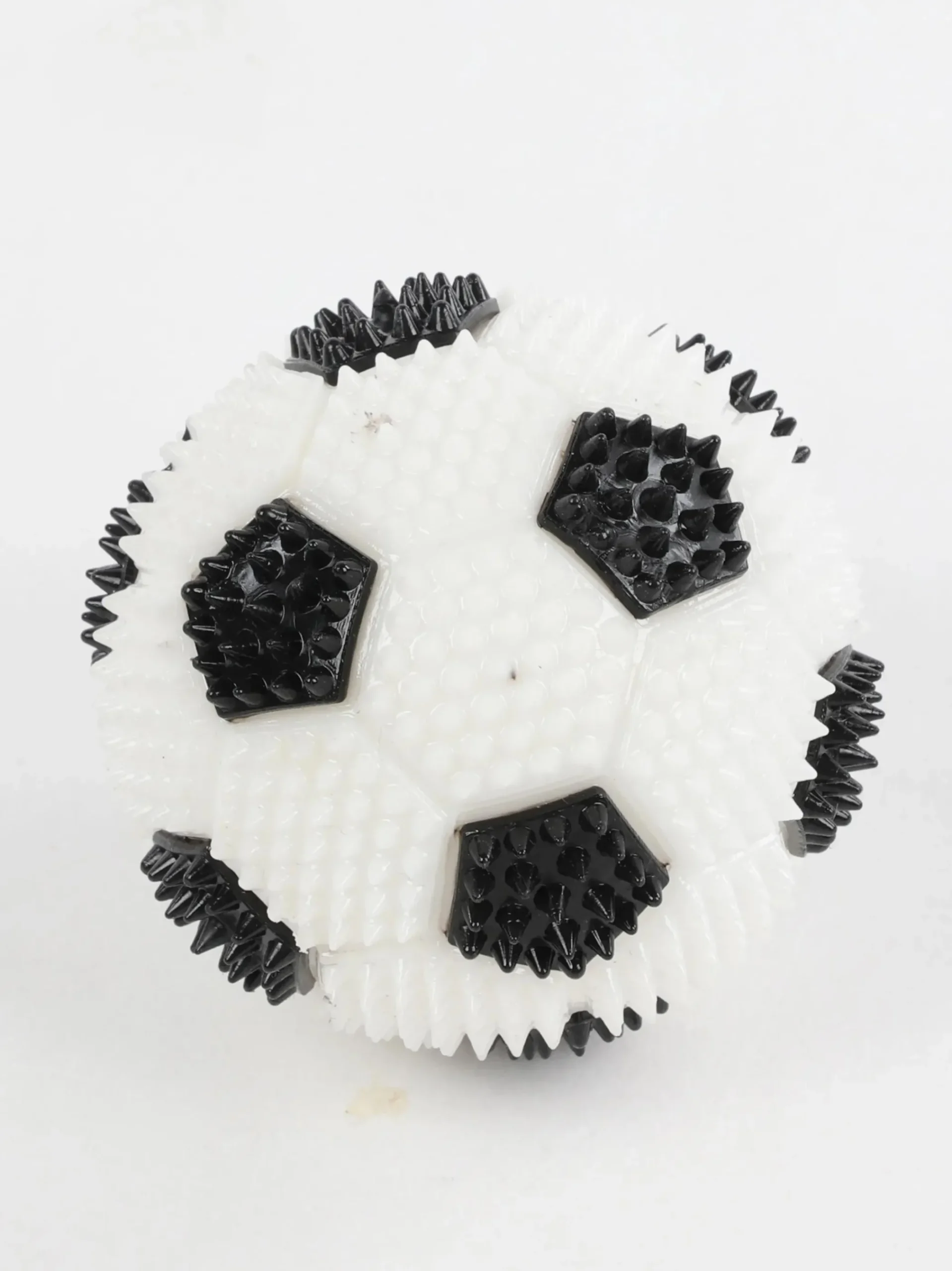Kinder Spielzeug Gummi LED Fussball 6,5cm