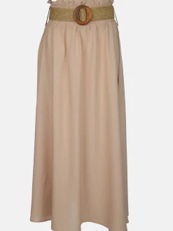 Damen Hailys 1 MX V ST SI44NA Midirock mit Gürtel