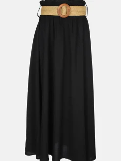 Damen Hailys 1 MX V ST SI44NA Midirock mit Gürtel