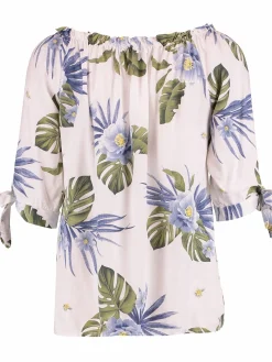 Damen Hailys 3/4 V TP LO44TTY Carmenbluse