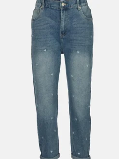 Damen Hailys C JN MI44 jeans mit Stickerei