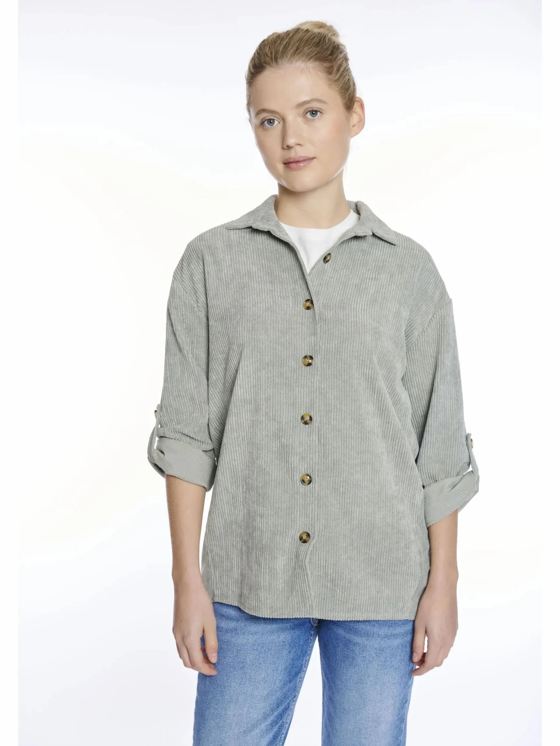 Damen Hailys LS P BL RO44BINA Bluse