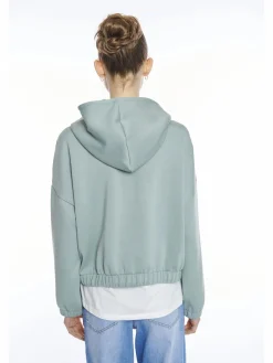 Damen Hailys LS P HJ LI44LLY Sweatjacke mit Kapuze